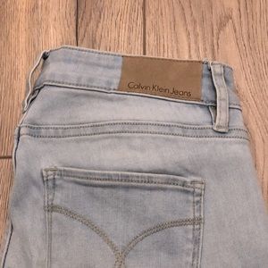Calvin Klein light blue jeans